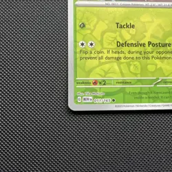 Pokemon TCG Card Metapod 011/165 Reverse Holo In Near Mint Condition - Image 4