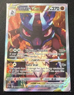 Lucario VSTAR SWSH291 SWSH: Sword & Shield Promo Cards Holo SEALED - Image 1