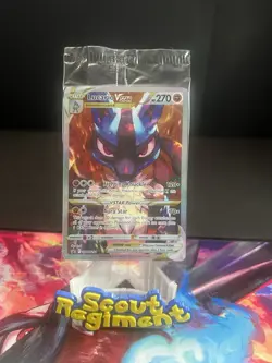 Lucario VSTAR SWSH291 SWSH: Sword & Shield Promo Cards Holo SEALED - Image 1