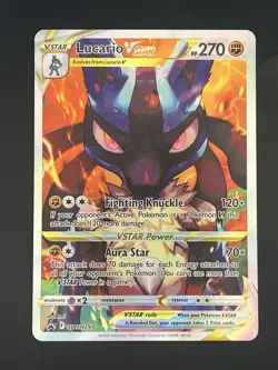 Lucario VSTAR SWSH291 SWSH: Sword & Shield Promo Cards Holo - Image 1