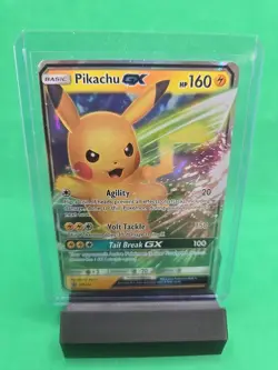 Pokemon Pikachu GX SM232 Black Star Promo Holo Card Sun & Moon - Image 1