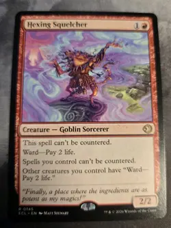 Hexing Squelcher X1 - Mint- Lorwyn Eclipsed MTG Magic The Gathering Card English - Image 1