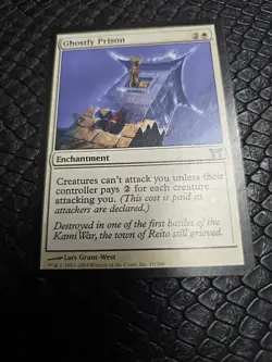 Ghostly Prison #10 *Normal* (LP) - Champions of Kamigawa MTG - Image 1