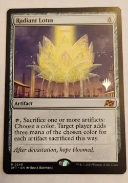 Radiant Lotus DFT #240 Mythic Regular Promo Stamped NM+ - Image 1