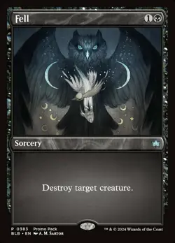 Fell - Promo Pack - Promo Pack: Bloomburrow #0383 MTG Magic The Gathering - Image 1