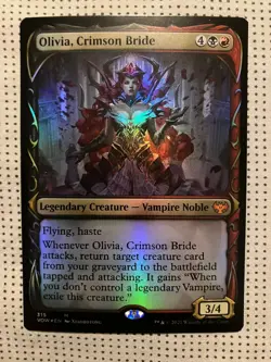 MTG Olivia, Crimson Bride (Showcase Foil) Innistrad: Crimson Vow - Image 1