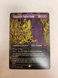 Valgavoth, Terror Eater (Showcase) Duskmourn: House of Horror Regular Near Mint - Image 1