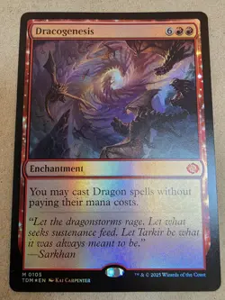 Dracogenesis - Foil Tarkir: Dragonstorm Foil - Mtg - Image 1