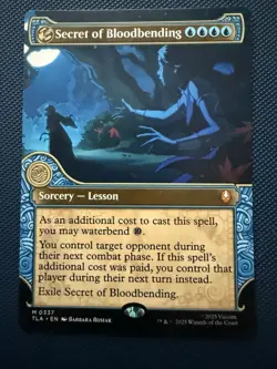 Magic Secret of Bloodbending Avatar: The Last Airbender Mythic Rare 0337 - Image 1