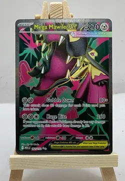 Pokemon Mega Mawile EX Me01: Mega Evolution 162/132 Ultra Rare Holo - Image 1