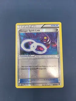 POKEMON GENGAR SPIRIT LINK 95/119 REVERSE HOLO TRAINER XY PHANTOM FORCES LP-NM - Image 1