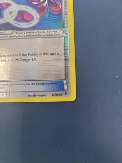 POKEMON GENGAR SPIRIT LINK 95/119 REVERSE HOLO TRAINER XY PHANTOM FORCES LP-NM - Image 3