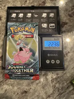 22.36g! HEAVY!- Pokemon TCG Journey Together Booster Pack! Sealed!-Possible GODU - Image 1