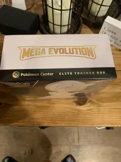 Pokemon Mega Evolutions ETB Set And Enhanced Booster Box SEALED (POKEMON CENTER) - Image 3