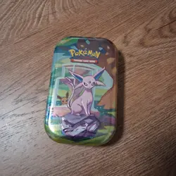 Pokemon TCG Prismatic Evolutions - Espeon Mini Tin - SEALED - Image 1