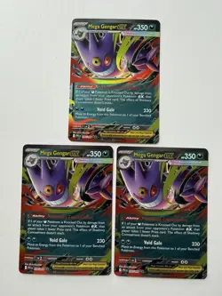 Pokemon Phantasmal Flames Mega Gengar EX 056/094 Near Mint Lot Of 3 - Image 1