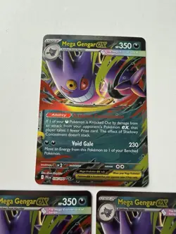 Pokemon Phantasmal Flames Mega Gengar EX 056/094 Near Mint Lot Of 3 - Image 2