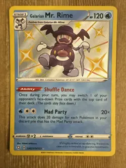 Galarian Mr. Rime - SV021/SV122 - Pokemon Shining Fates Sword Shield Shiny NM - Image 1