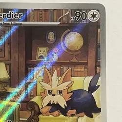 Pokemon TCG - Herdier 155/086 Illustration Rare - White Flare - Image 3