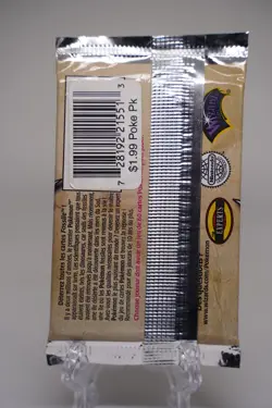 FRENCH Pokemon TCG 1999 1st Edition Fossil Booster Pack Zapdos Art WOTC Sealed - Image 2