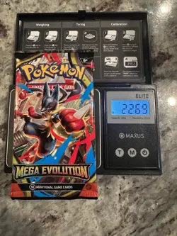22.69g! HEAVY! - Pokemon TCG Mega Evolution Booster Pack Sealed- Possible GODU - Image 1