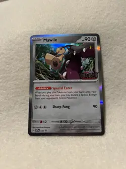 Mawile SVP039 Prerelease Promo Stamped Pokemon 2023 SV Obsidian Flames NM - Image 1