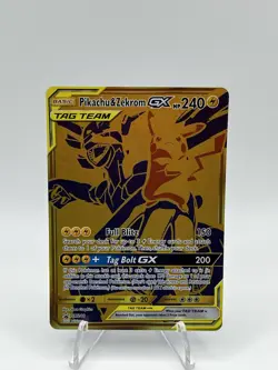 Pokemon Pikachu & Zekrom GX Tag Team Promos Black Star Promo SM248 - Image 1