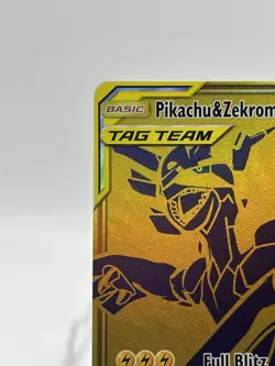 Pokemon Pikachu & Zekrom GX Tag Team Promos Black Star Promo SM248 - Image 3