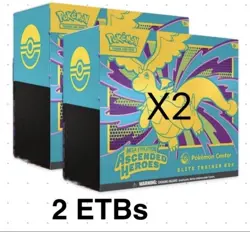 2x *PRESALE* Pokemon TCG Ascended Heroes Pokemon Center ETB *SEALED*- CONFIRMED✅ - Image 1