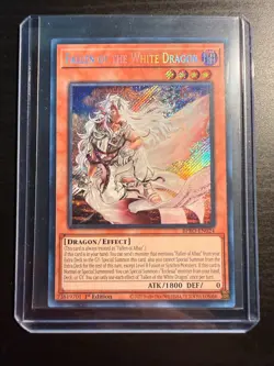 Fallen Of The White Dragon (SECRET RARE) BPRO-EN024 (MINT) 1st Edition Yu-Gi-Oh! - Image 1