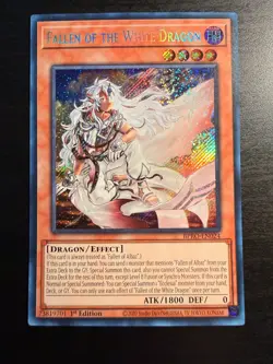 Fallen Of The White Dragon (SECRET RARE) BPRO-EN024 (MINT) 1st Edition Yu-Gi-Oh! - Image 2