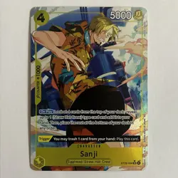 Sanji ST29-004 SR Alt Art AA English One Piece TCG Near Mint Single! - Image 1