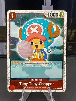 One Piece TCG PRB-01 Pirate Flag Foil Tony Tony Chopper ST01-006 - Image 1