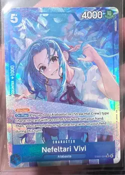 2026 Nefeltari Vivi (024) (Alternate Art) EB03-024: One Piece Heroines English - Image 1