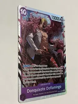 Donquixote Doflamingo Super Rare (SR) OP14-069 The Azure Sea's Seven ENG Foil - Image 2