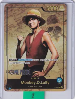 Monkey.D.Luffy (047) (Premium Card Collection -Live Action Edition-) - One Piece - Image 3
