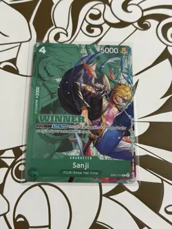 One Piece Sanji (Winner Pack 2025 Vol. 1) R One Piece Promo Cards EB01-014 - Image 1