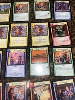 Harry Potter 2001 TCG Base Card Lot Harry Potter Warner Bros. Lot C - Image 2