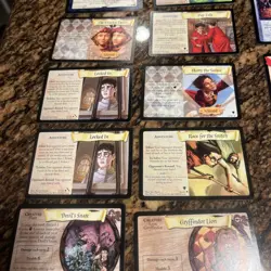 Harry Potter 2001 TCG Base Card Lot Harry Potter Warner Bros. Lot D - Image 4