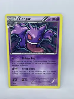 Gengar 60/162 BREAKthrough Holo Rare Pokemon Card - Image 1