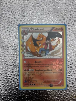 Pokemon Charizard Trading Card Stage 2, 160 HP, Fire Type - Image 1