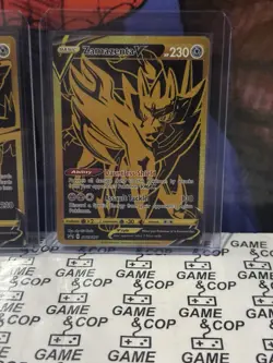 Zacian V SWSH076 + Zamazenta V SWSH077 2 Card Ultra Rare Pokemon Set - NM - Image 3