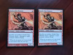 Krark-Clan Shaman MTG Mirrodin 2x - Image 1