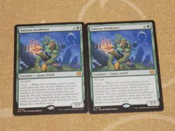 MTG Aurora Awakener x2 Mythic Lorwyn Eclipsed NM Low S&H - Image 1