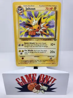 Pokemon Jolteon 20/64 Jungle Rare Unlimited LP - Image 1