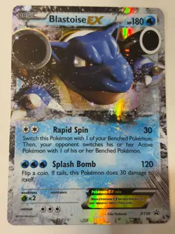 Pokemon TCG - Blastoise EX XY30 - Black Star Promo - Vintage Rare 2014 LP - Image 1