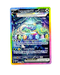 Pokemon Stellar Crown TERAPAGOS EX 170/142 Special Illustration Rare MINT-NM - Image 1