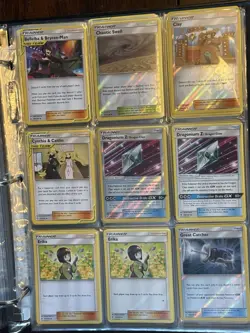 Pokemon Collection LOT Binders Holo Foils Rares Promo Lost Thunder Set - Image 1