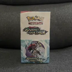 Pokemon TCG Journey Together Half Booster Box 18 Packs read desc - Image 1