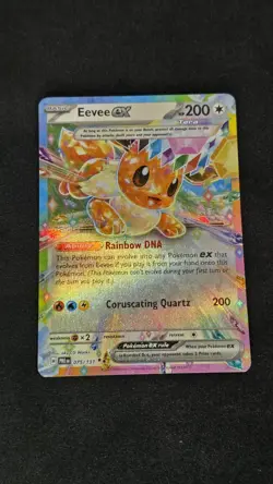 Pokemon TCG Eevee ex 075/131 Sv: Prismatic Evolutions Double Rare Holo Eng - Image 1